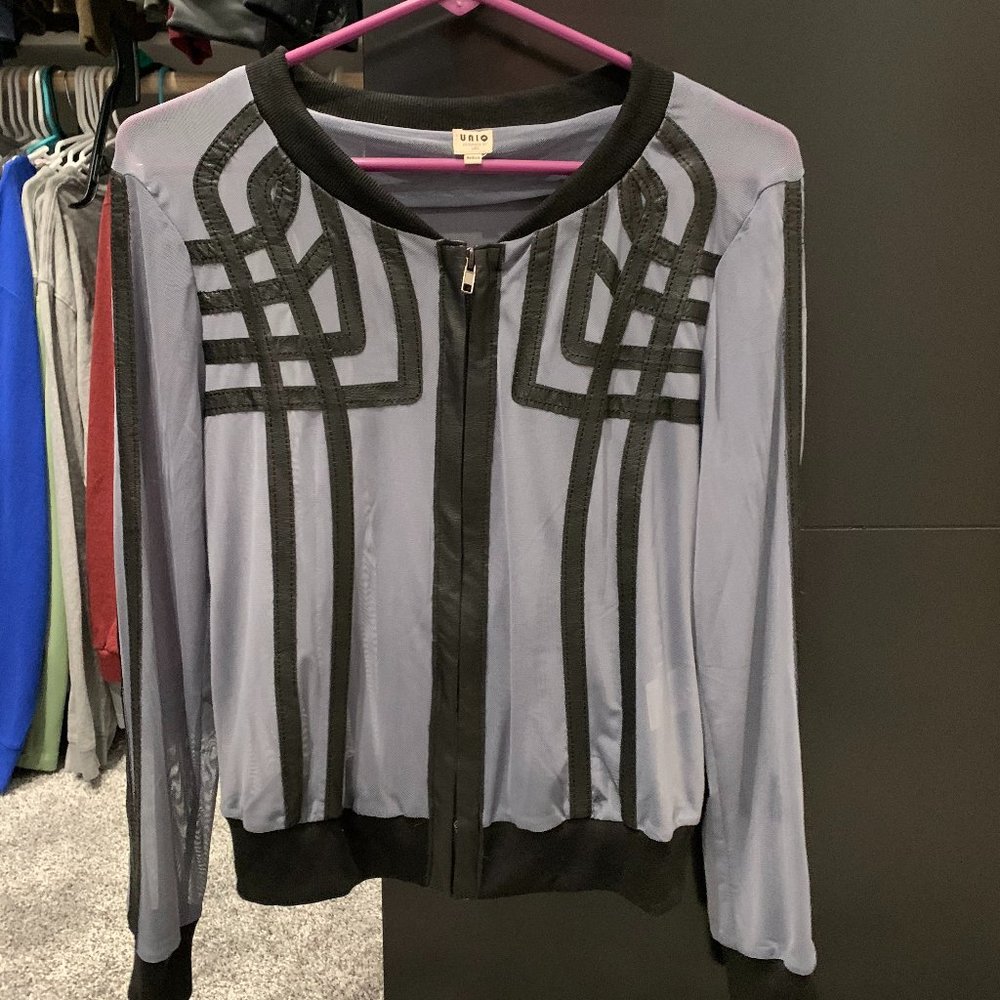 Sheer jacket